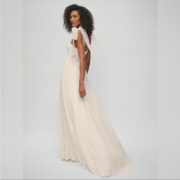 ⚡️⚡️NWT REFORMATION Balsam Dress in Ivory, Size 4 - Picture 5 of 16